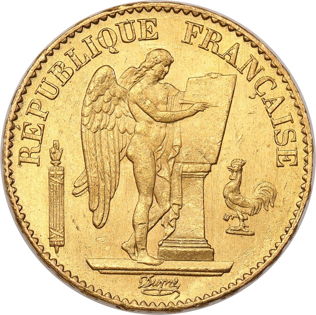 Francja 20 franków 1877 A st.1/1-